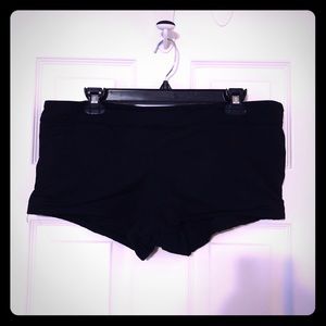 Black Athletic/Swim Shorts